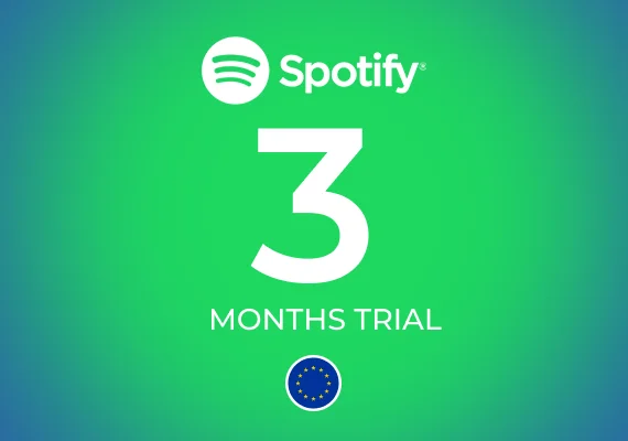 Spotify Premium Trial Pass 3-month Subscription Card EU (ONLY FOR NEW ACCOUNTS)