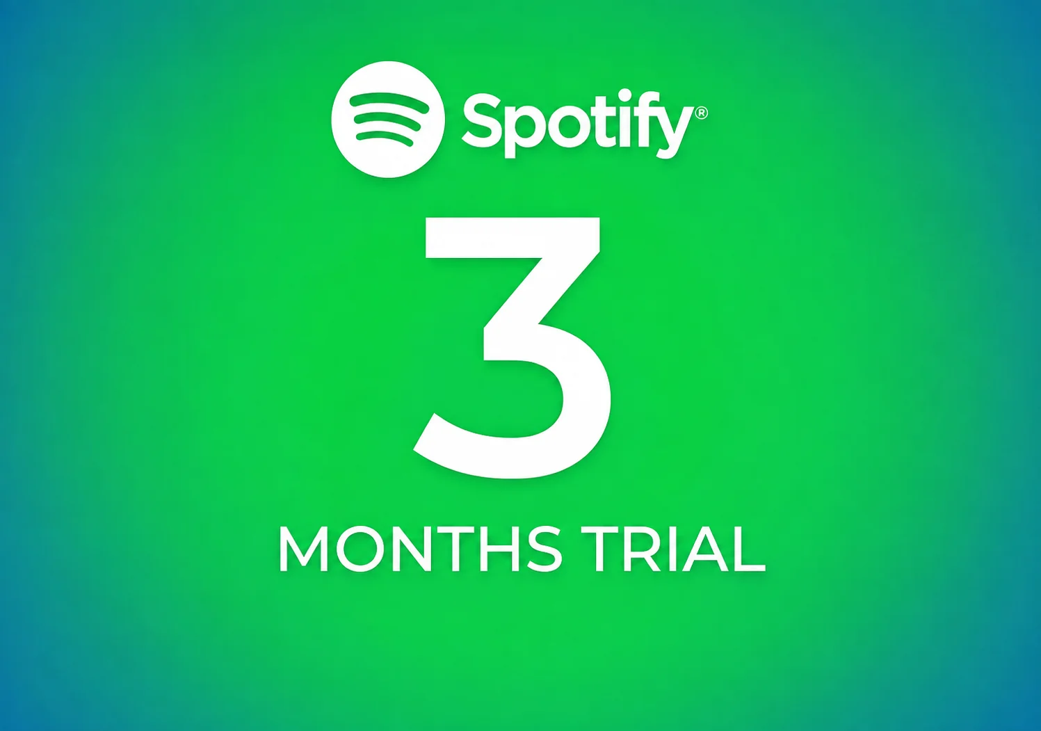 Spotify Premium Trial Pass 3-month Subscription Card (ONLY FOR NEW ACCOUNTS)